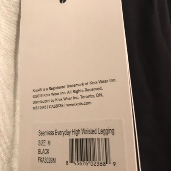 NWT knix M your moves leggings - Picture 6 of 6